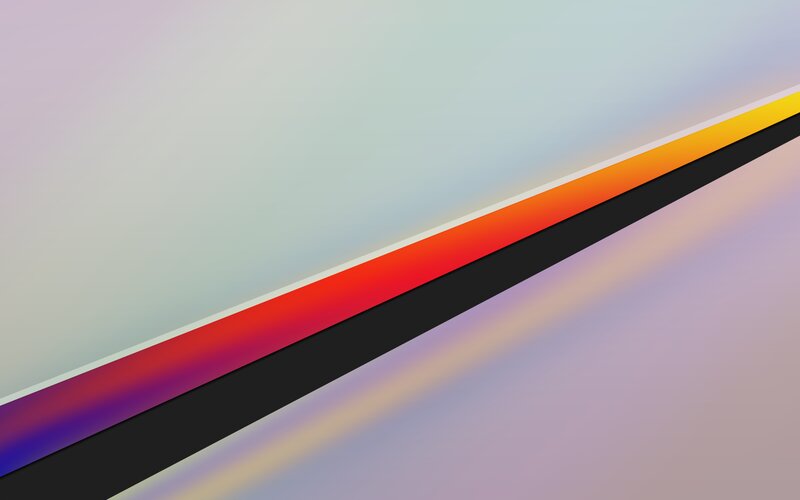 Diagonal Color Gradient — Red