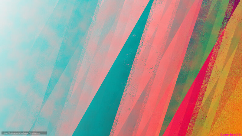 Diagonal Color Stripes — Cyan, Vibrant