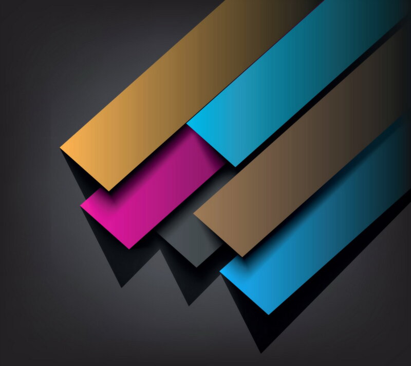 Diagonal Colored Bars