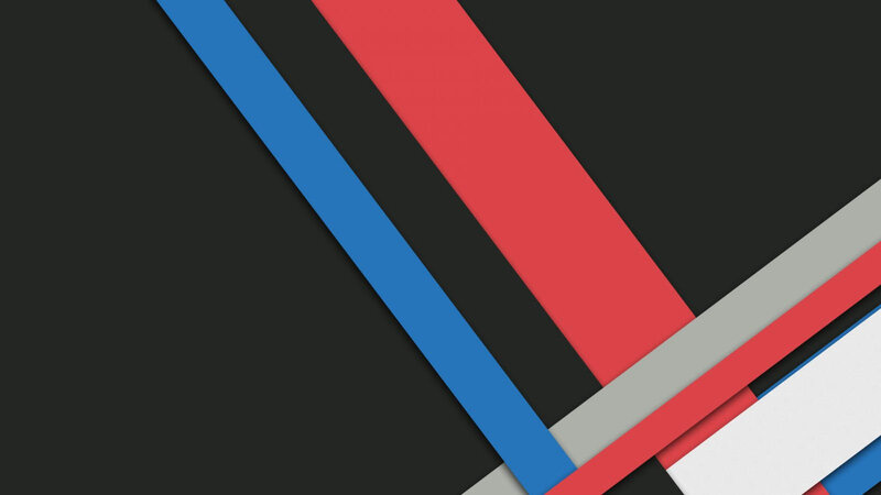 Diagonal Colored Stripes — Black