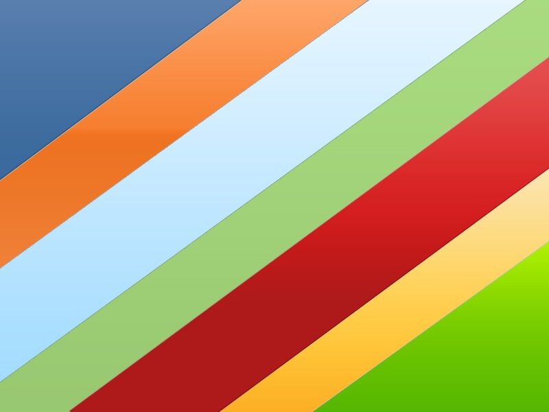 Diagonal Colored Stripes — Blue, Vibrant
