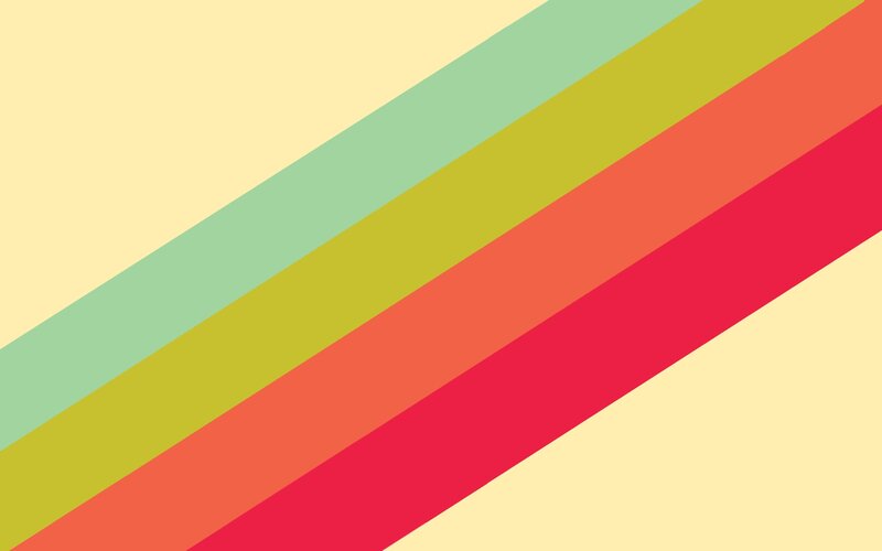 Diagonal Colored Stripes — Calm