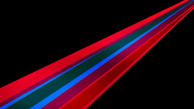 Diagonal Colored Stripes — Red, Dynamic