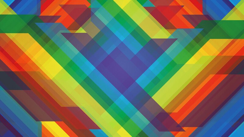 Diagonal Colored Stripes — Red, Vibrant, Abstract, Geometric Pattern
