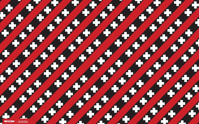 diagonal cross pattern