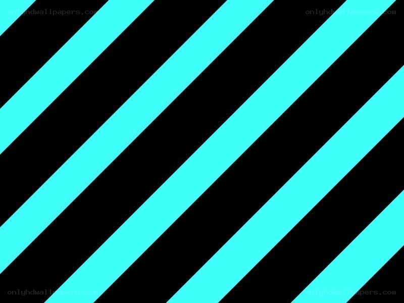 diagonal cyan and black stripes