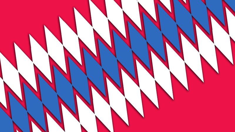 Diagonal Geometric Pattern — Red