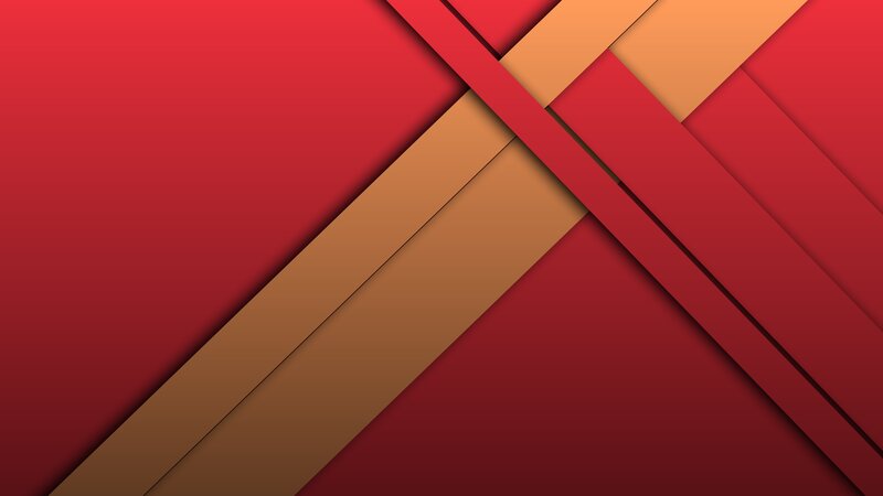 Diagonal Geometric Shapes — Red