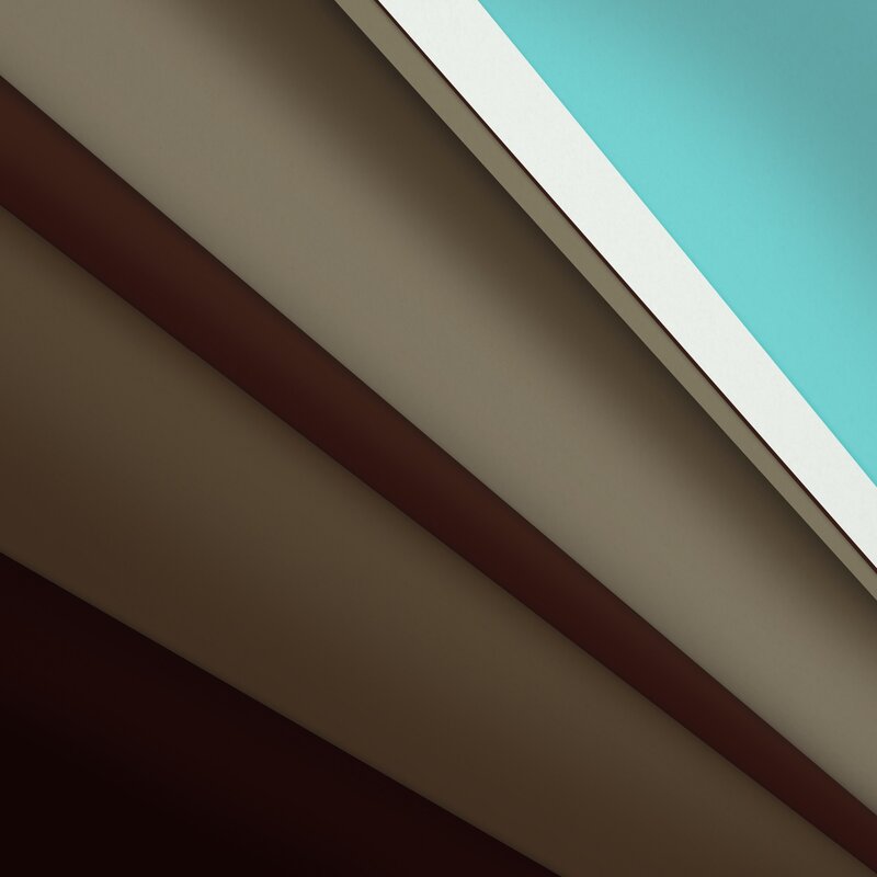 Diagonal Geometric Shapes — Teal, Calm
