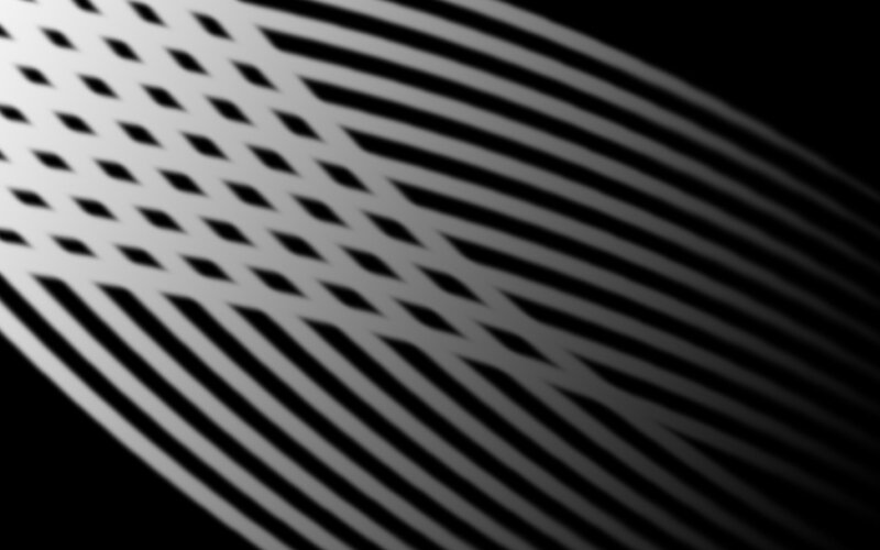 Diagonal Grid Pattern — Black, Minimalist
