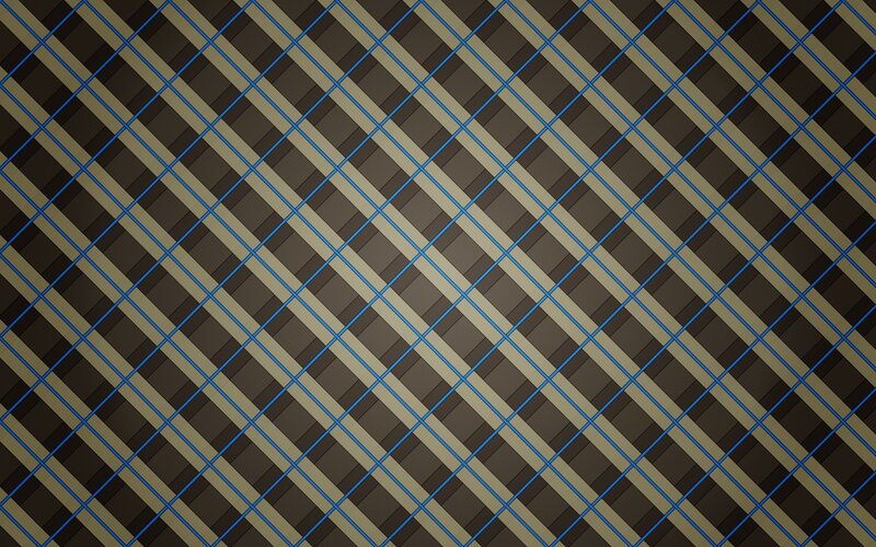 Diagonal Grid Pattern — Brown, Geometric