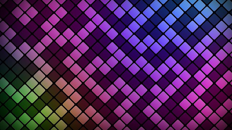 Diagonal Grid Pattern — Purple