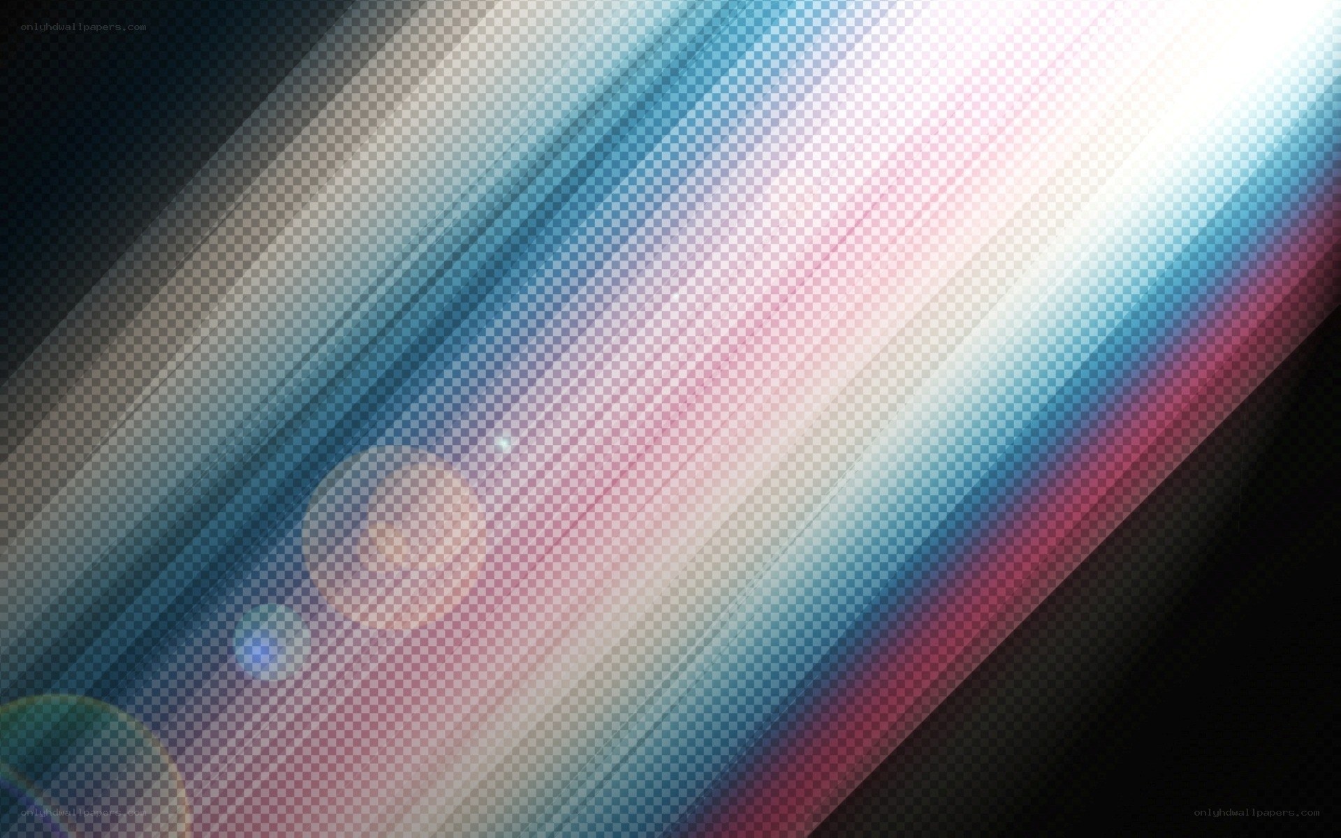 diagonal light beam abstract