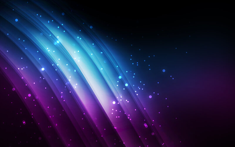 Diagonal Light Beams — Blue