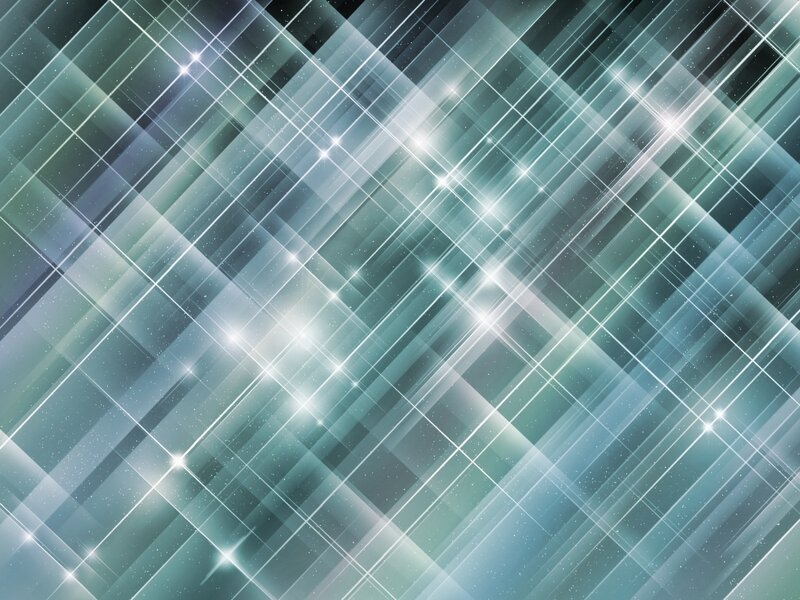Diagonal Light Grid — Blue, Glittering