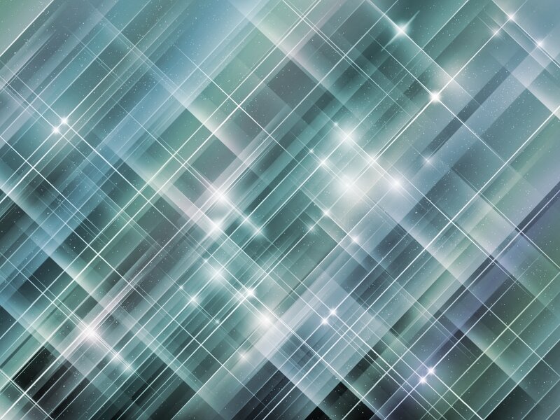 Diagonal Light Grid — Blue