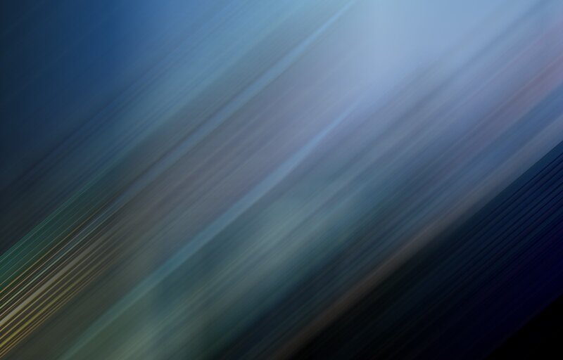 Diagonal Light Streaks — Blue, Dynamic, Abstract, White