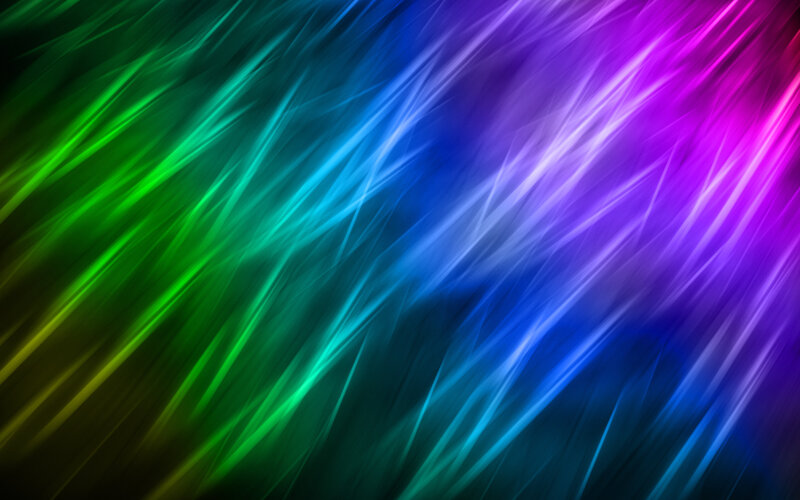 Diagonal Light Streaks — Green, Dynamic, Abstract