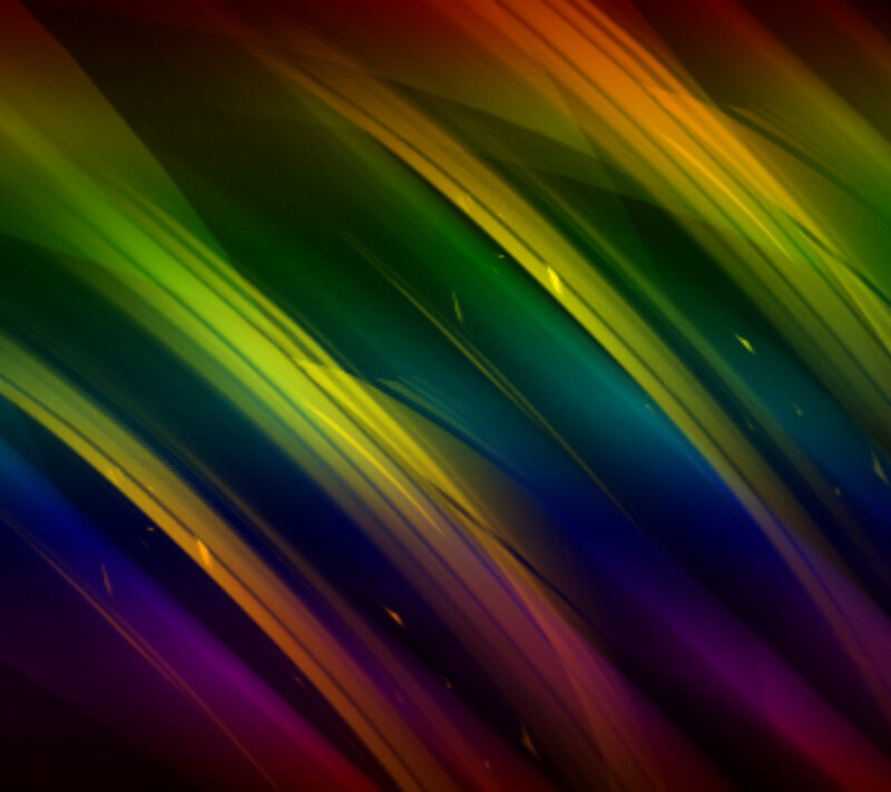Diagonal Light Streaks — Green