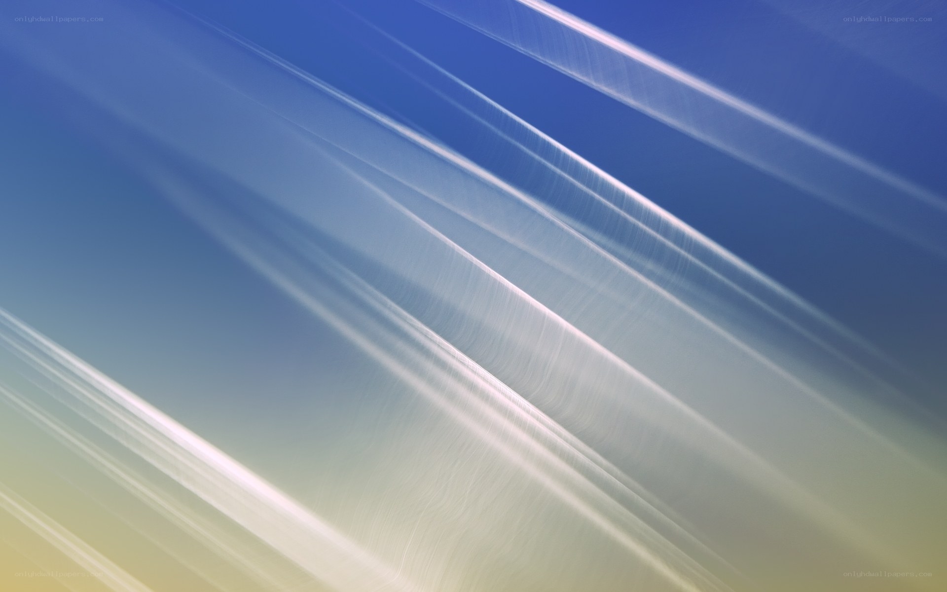 diagonal light streaks on blue