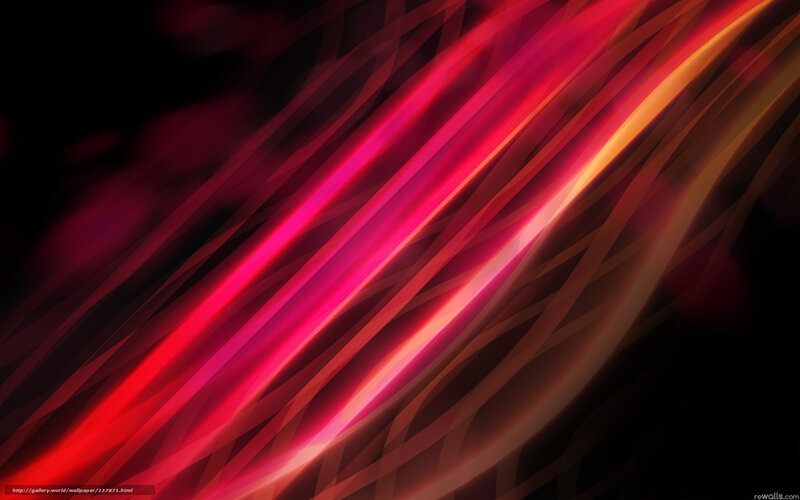 Diagonal Light Streaks — Red, Dynamic, Abstract, Lines, Dark Background