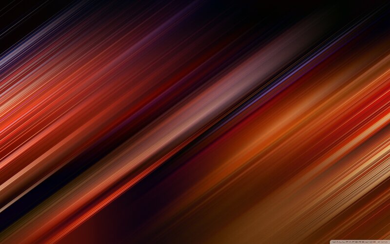 Diagonal Light Streaks — Red, Dynamic, Abstract, Lines, Motion, Orange