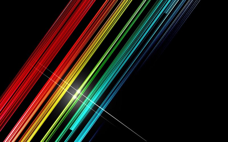 Diagonal Light Streaks — Red, Dynamic, Abstract