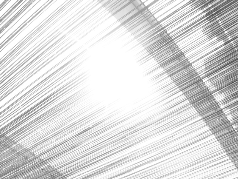 diagonal lines and bright light