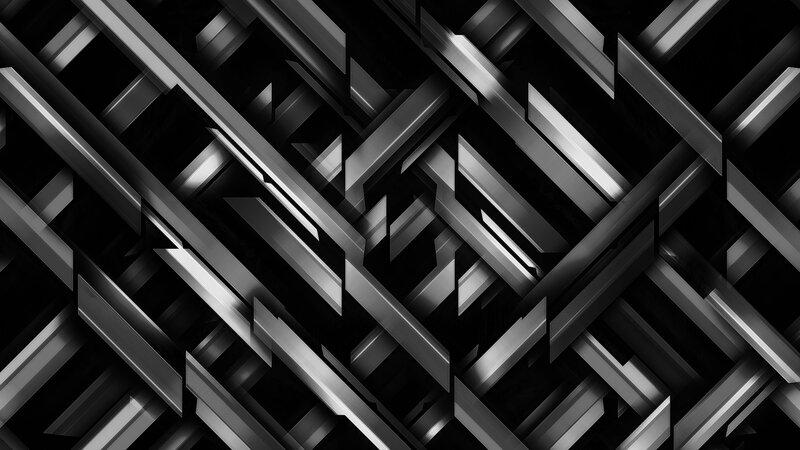 Diagonal Metal Bars