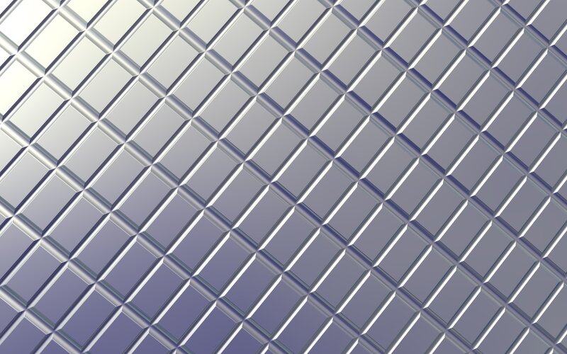 diagonal metallic tile pattern