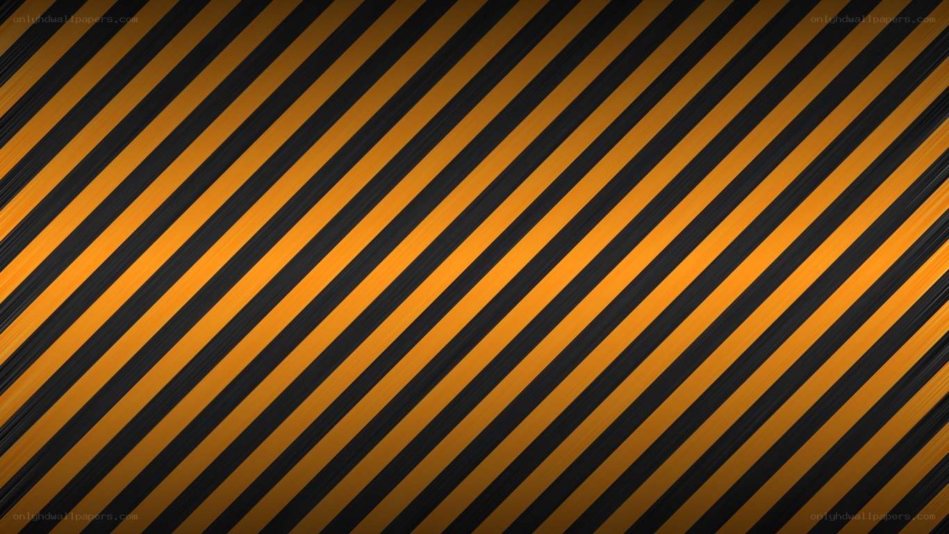 diagonal orange and black stripes