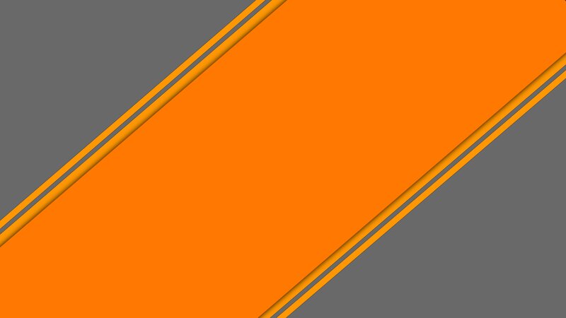 Diagonal Orange Stripes — Minimalist
