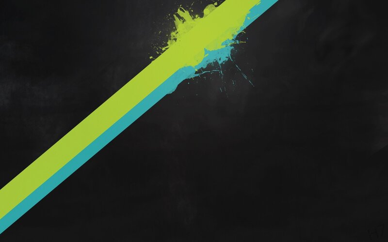 Diagonal Paint Streaks