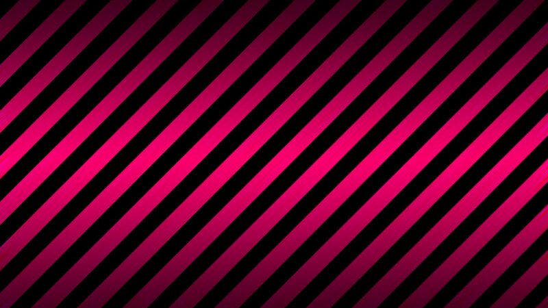 diagonal pink and black stripes