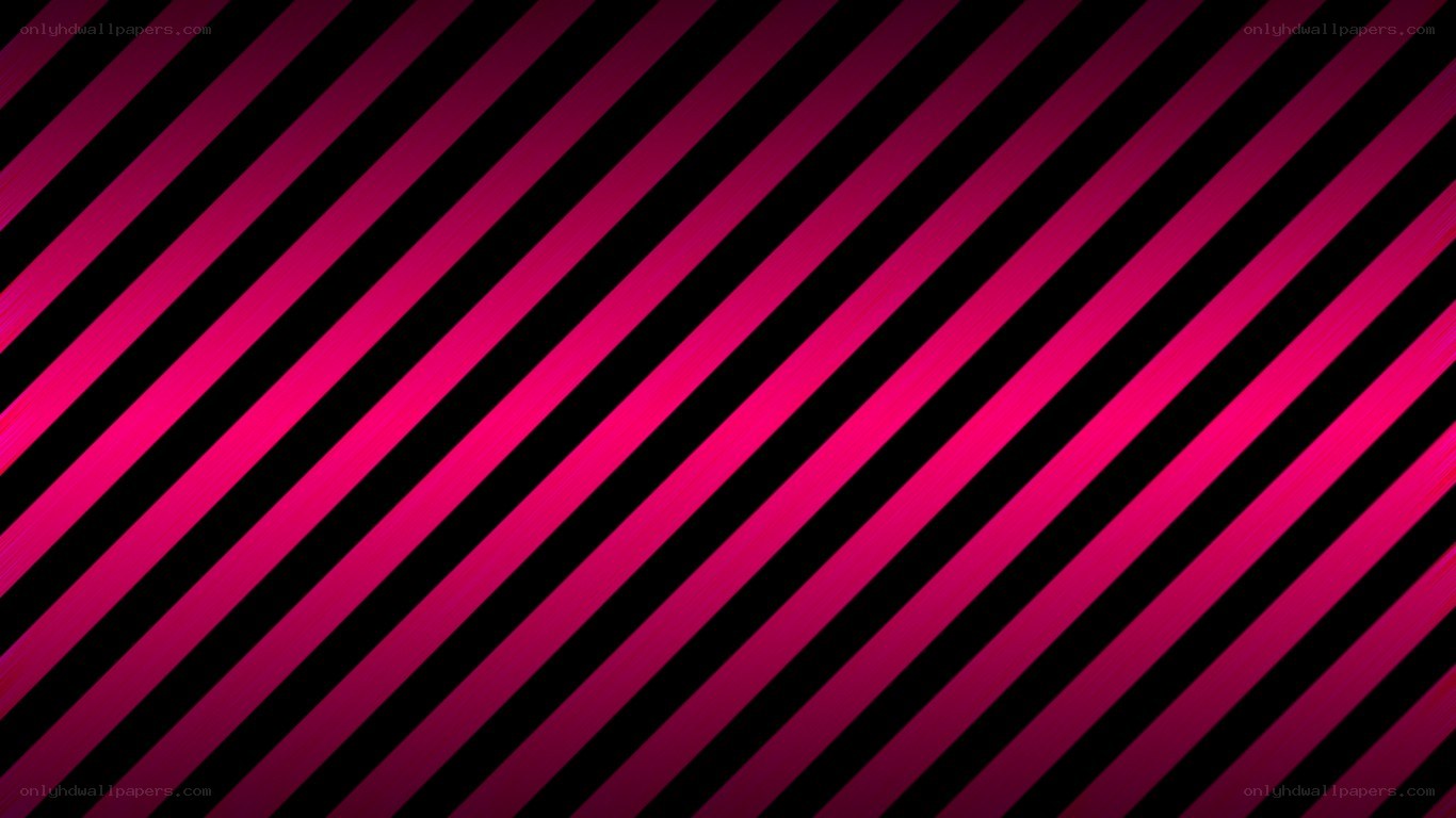diagonal pink and black stripes