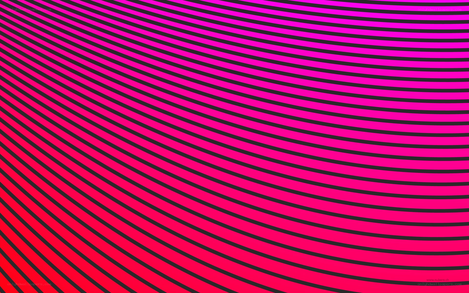 diagonal pink and black stripes