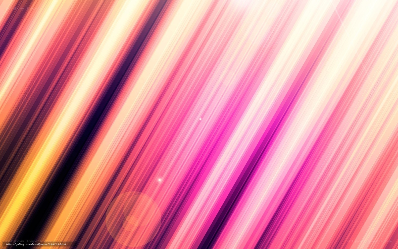 diagonal pink and yellow stripes