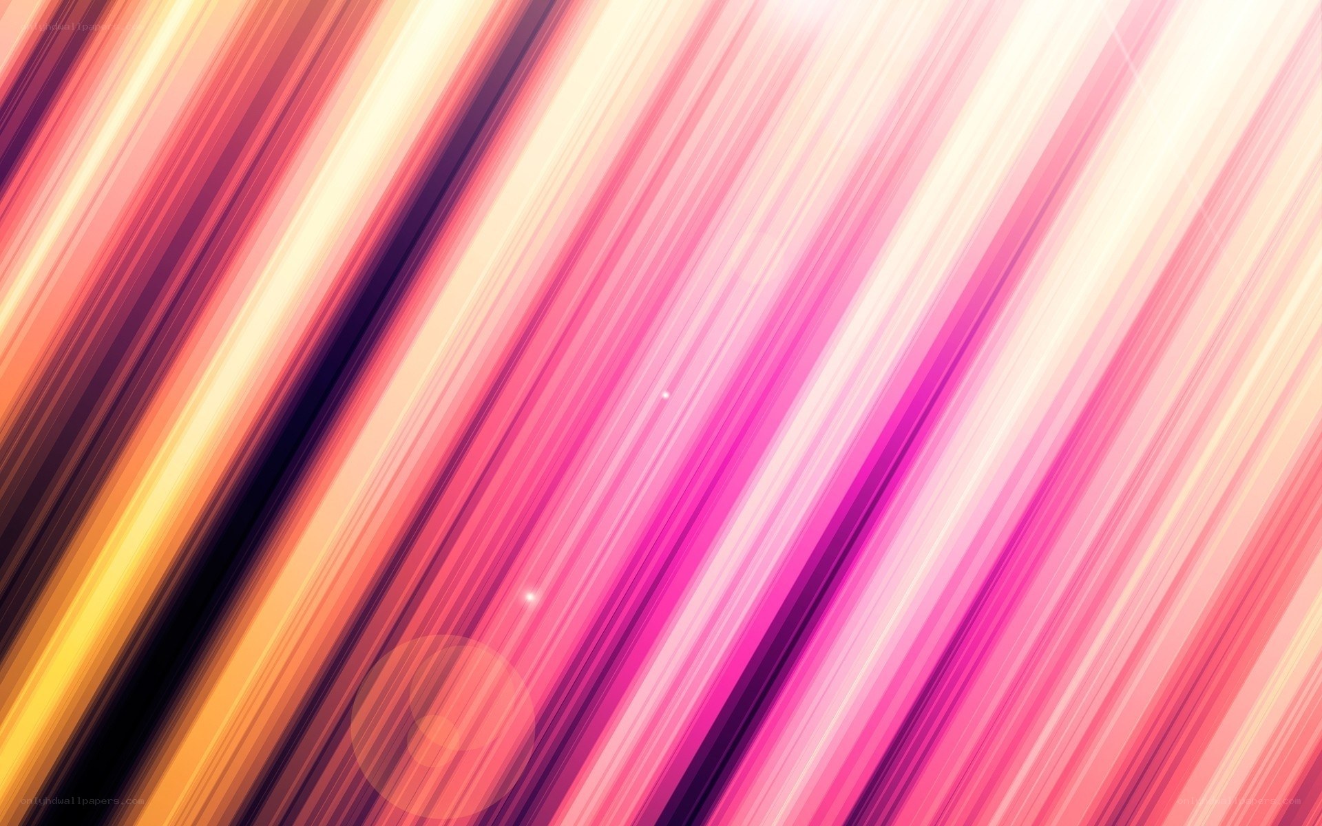 diagonal pink and yellow stripes