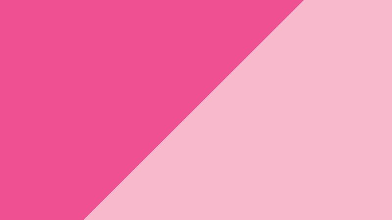 diagonal pink color block