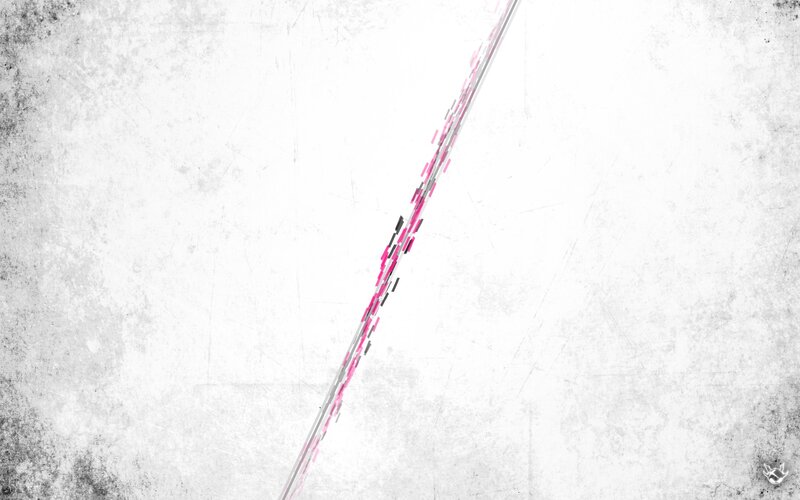 Diagonal Pink Line