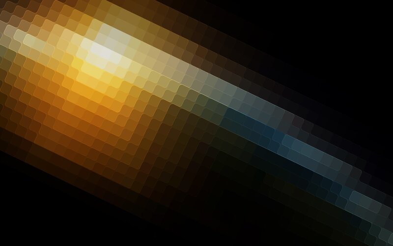 diagonal pixelated light beam