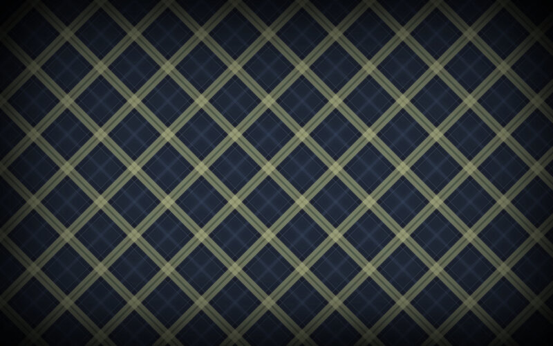 Diagonal Plaid Pattern — Blue