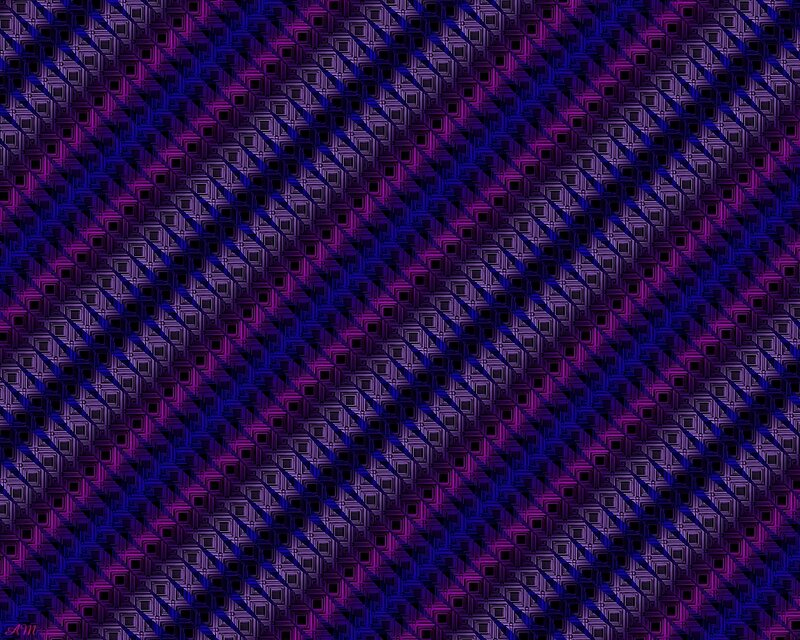 diagonal purple and blue pattern