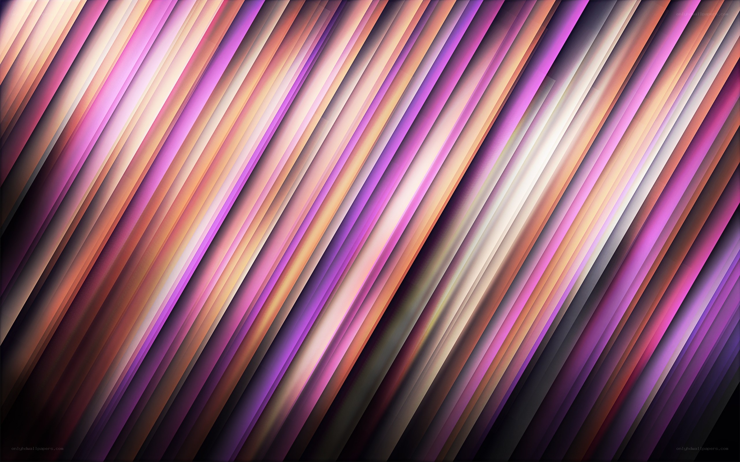 diagonal purple and pink stripes