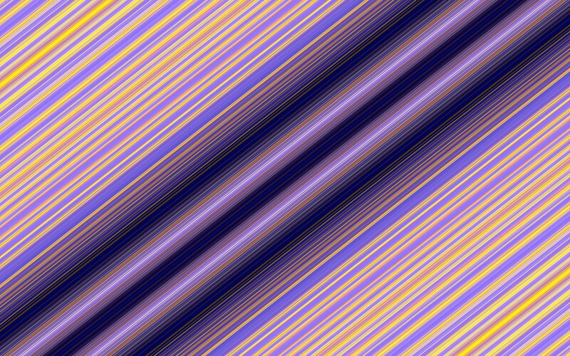 diagonal purple and yellow stripes