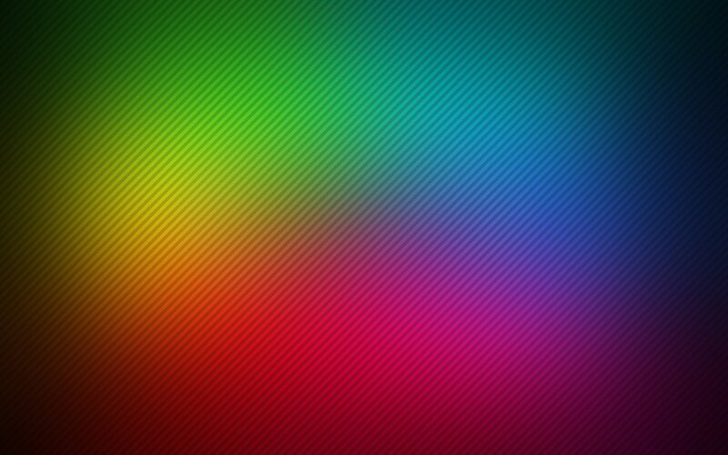 Diagonal Rainbow Gradient — Green, Vibrant