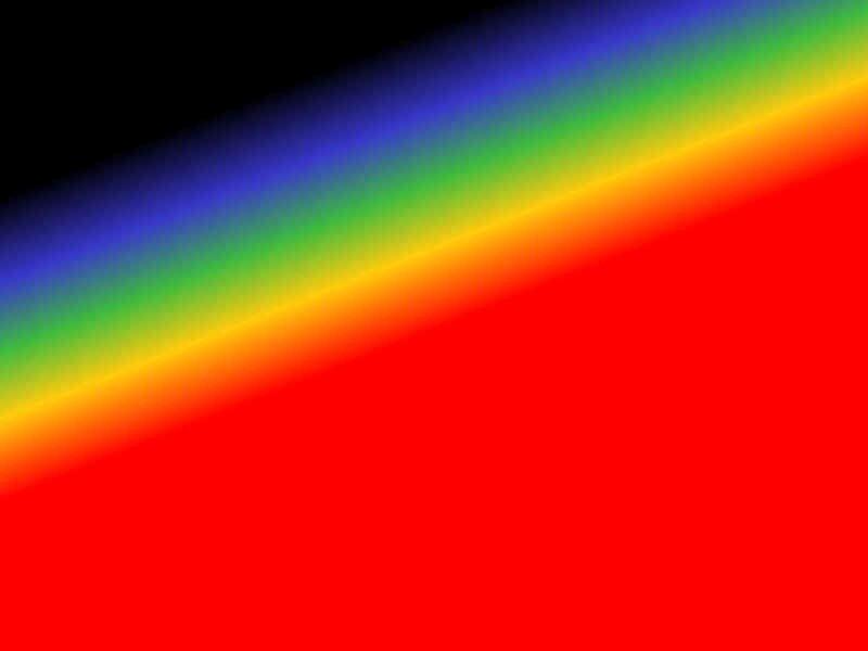 Diagonal Rainbow Gradient — Red, Neutral