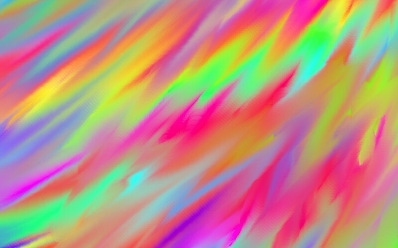 Diagonal Rainbow Streaks