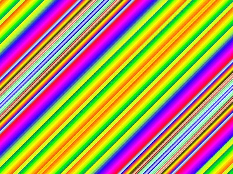 diagonal rainbow stripes