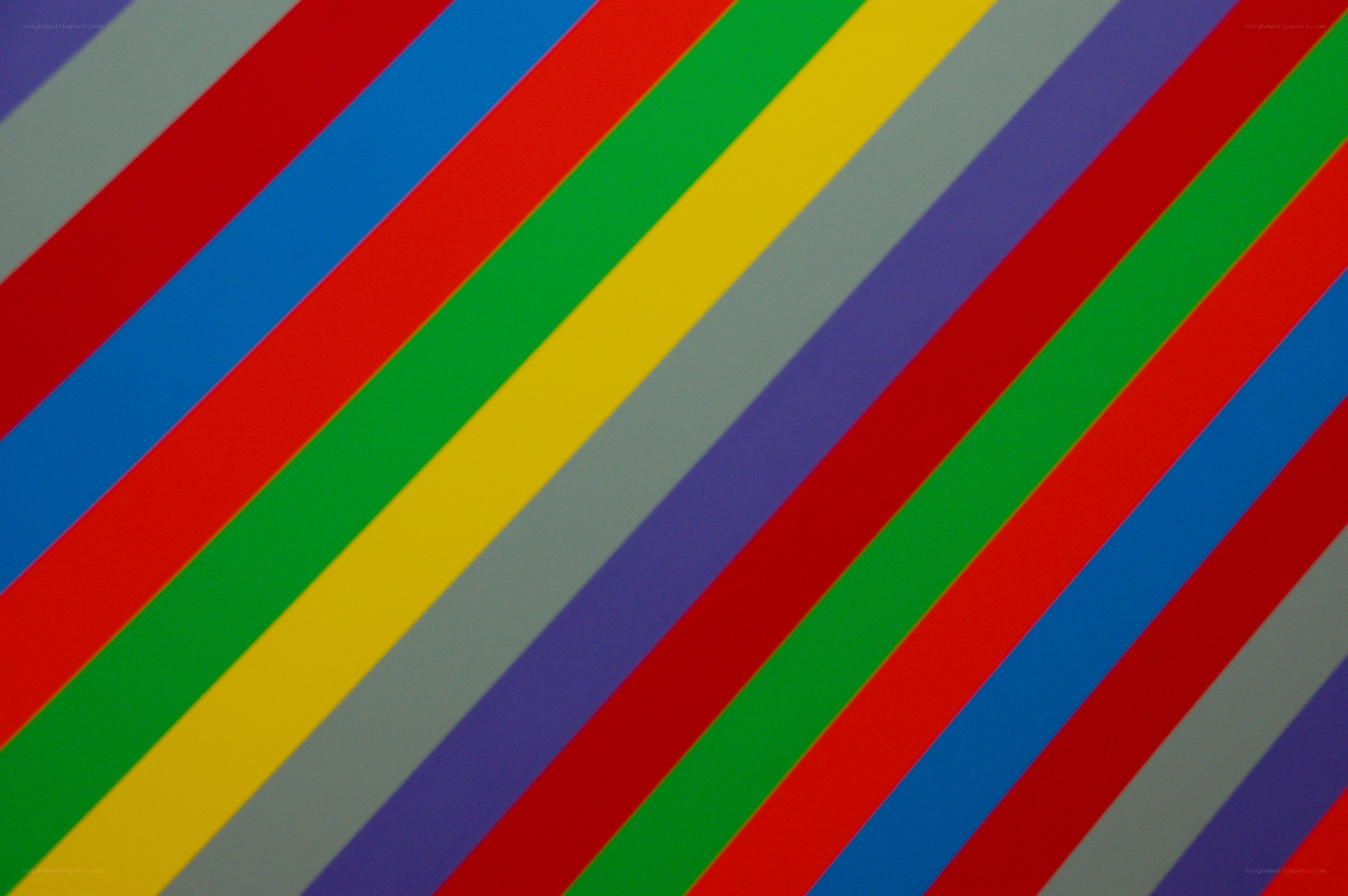 diagonal rainbow stripes